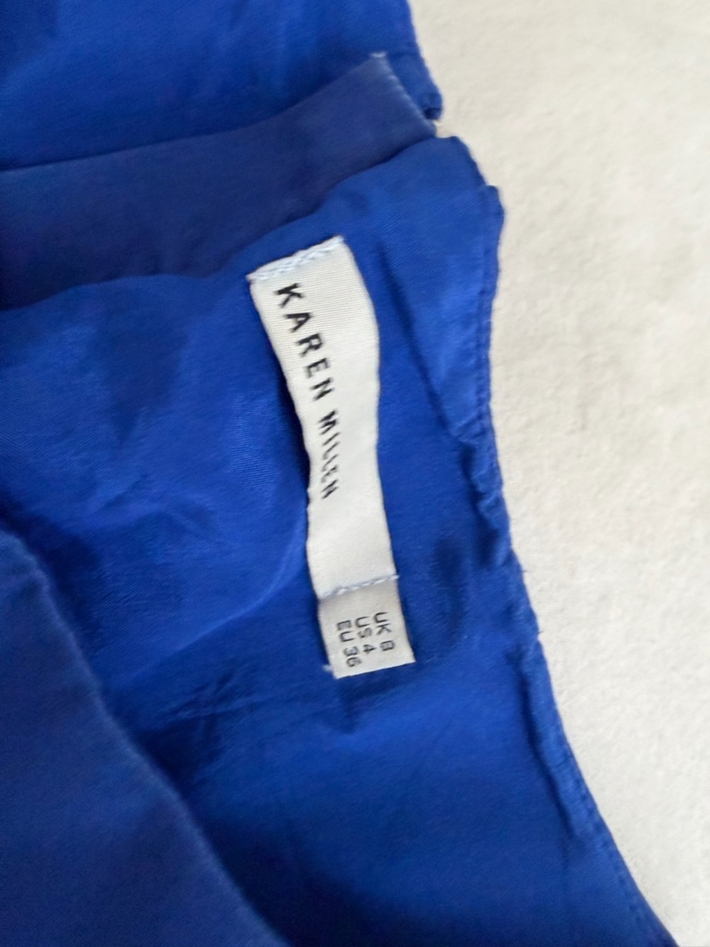 Karen Millen Royal Blue Midi Sheath Dress - Picture 4 of 4